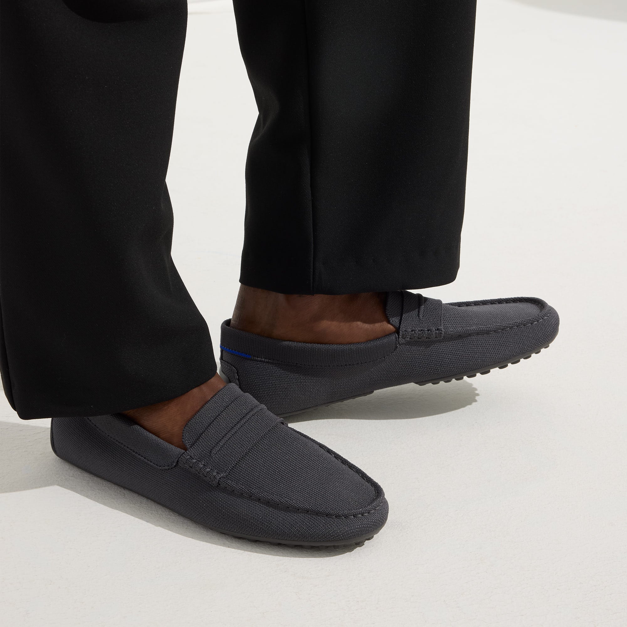 The Driving Loafer - Graphite Grey