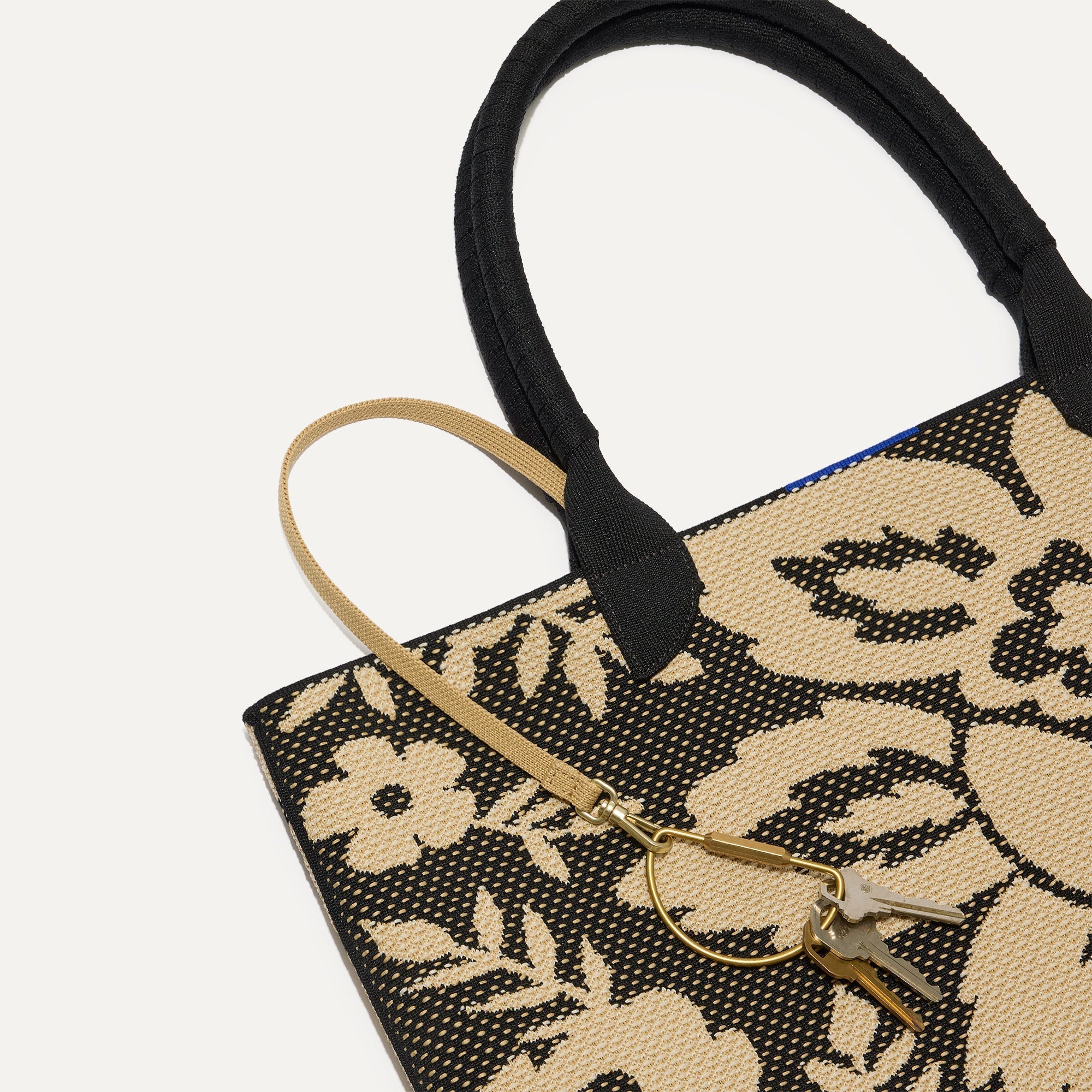 The Lightweight Tote - Jardin Black