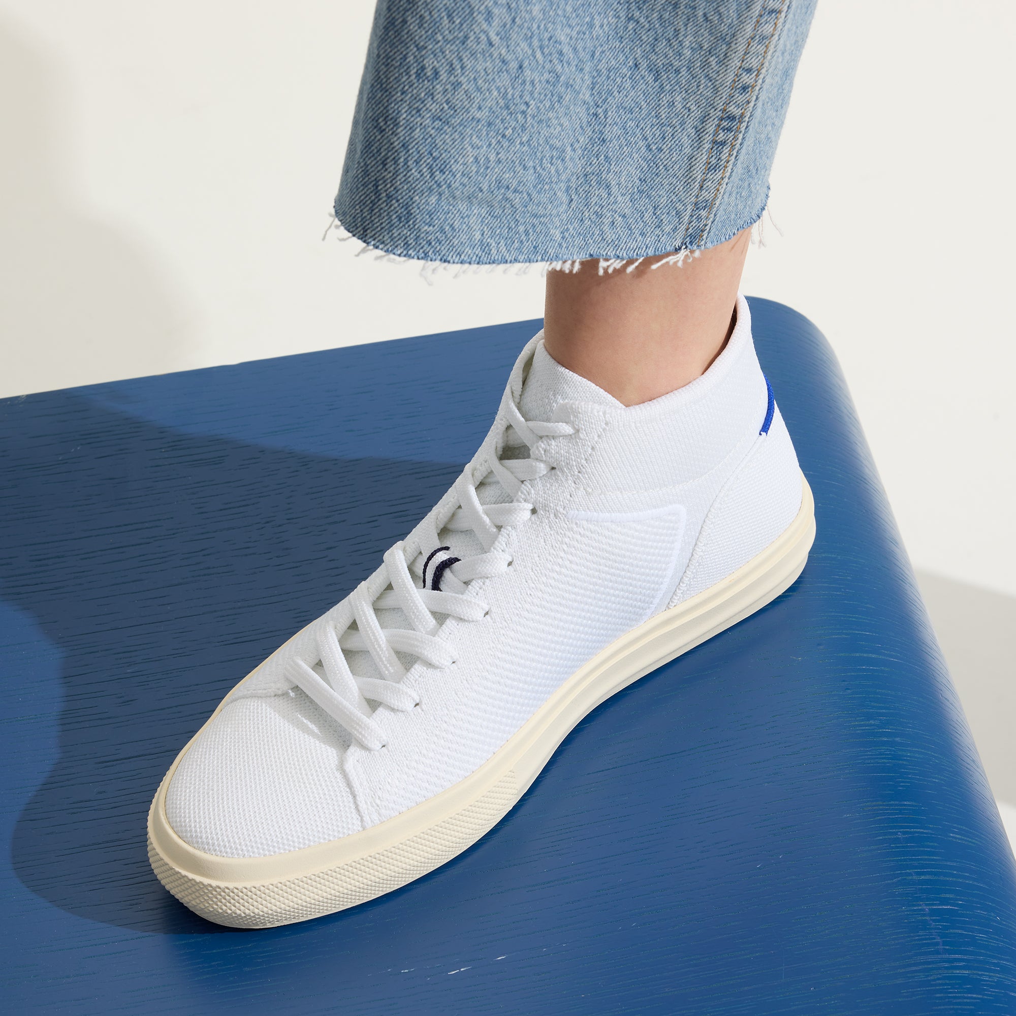 The Women's High Top Sneaker - Bright White