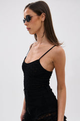 SEE THROUGH THE LINE CROCHET BODYSUIT