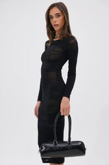 TAKE CARE SEAMLESS MIDI DRESS