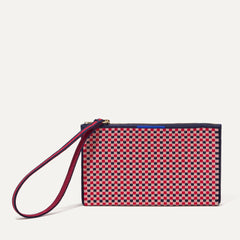 The Wallet Wristlet - Confetti Micro Check