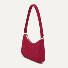 The Mini Shoulder Bag - Cranberry