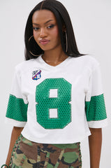 WINNERS ONLY RHINESTONE SHORT SLEEVE TEE