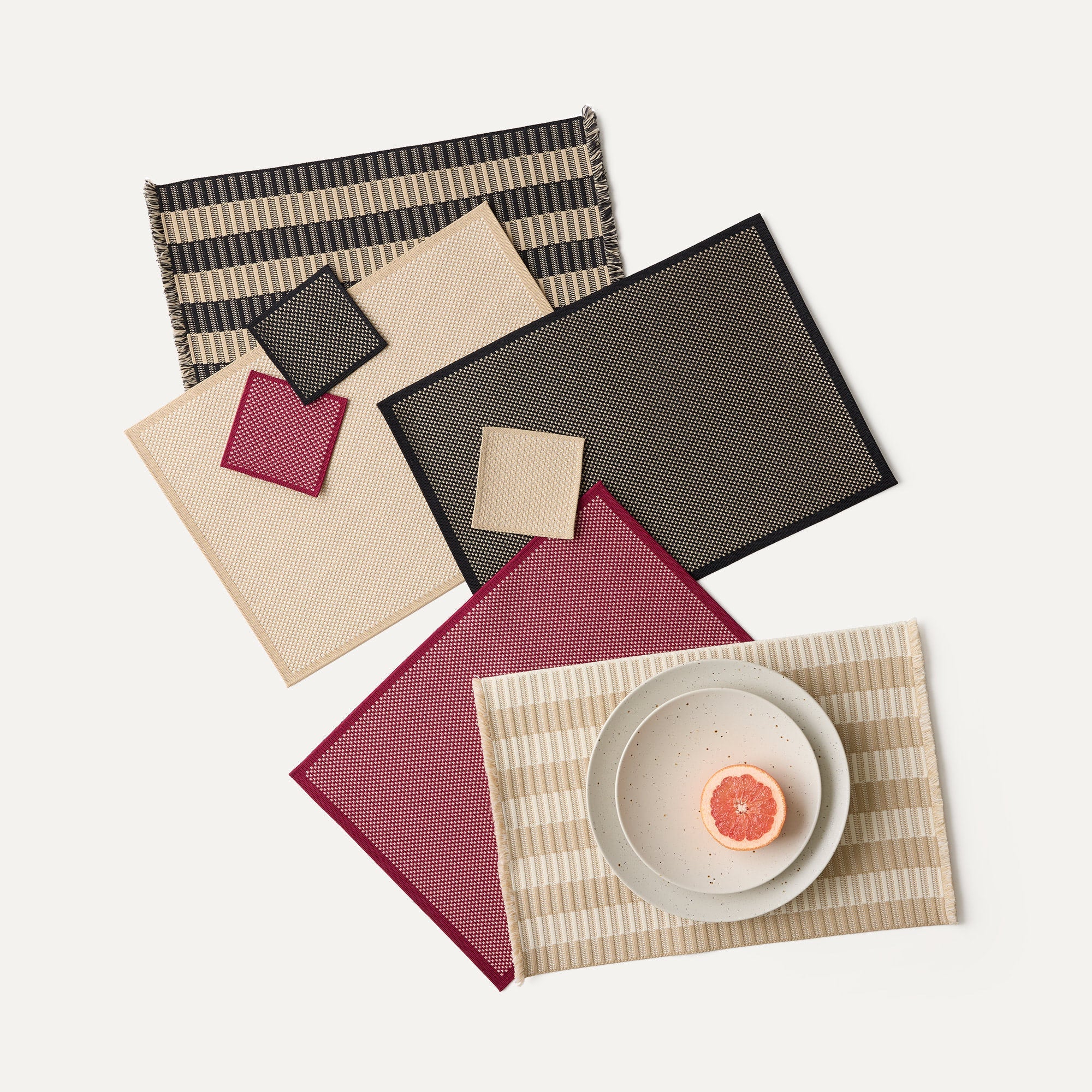 The Coaster (Set of 4) - Almond