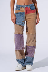 SUPERNATURAL PATCHWORK JEANS