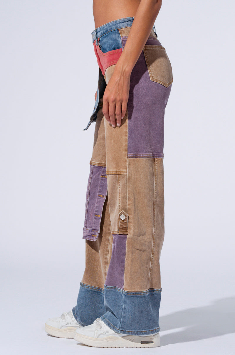 SUPERNATURAL PATCHWORK JEANS