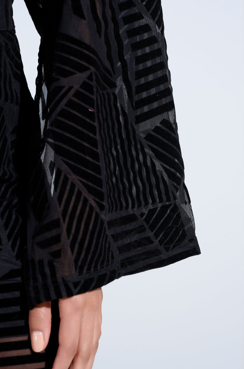 HAVING REGRETS ABOUT YOU SEE THROUGH BLOUSE
