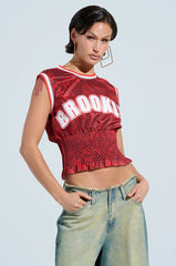 YOURE A ROOKIE JERSEY IN RED