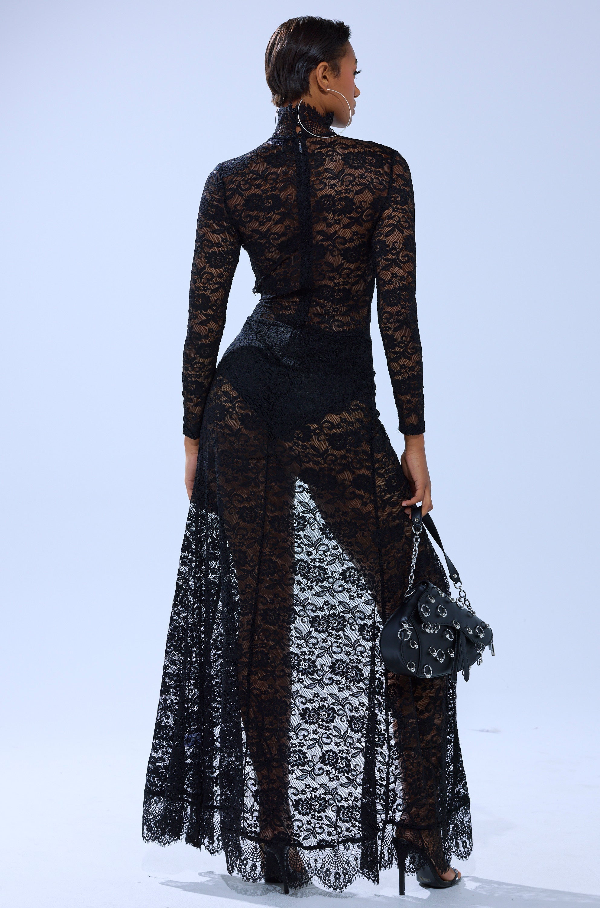 LAY IT LOW LACE MAXI DRESS