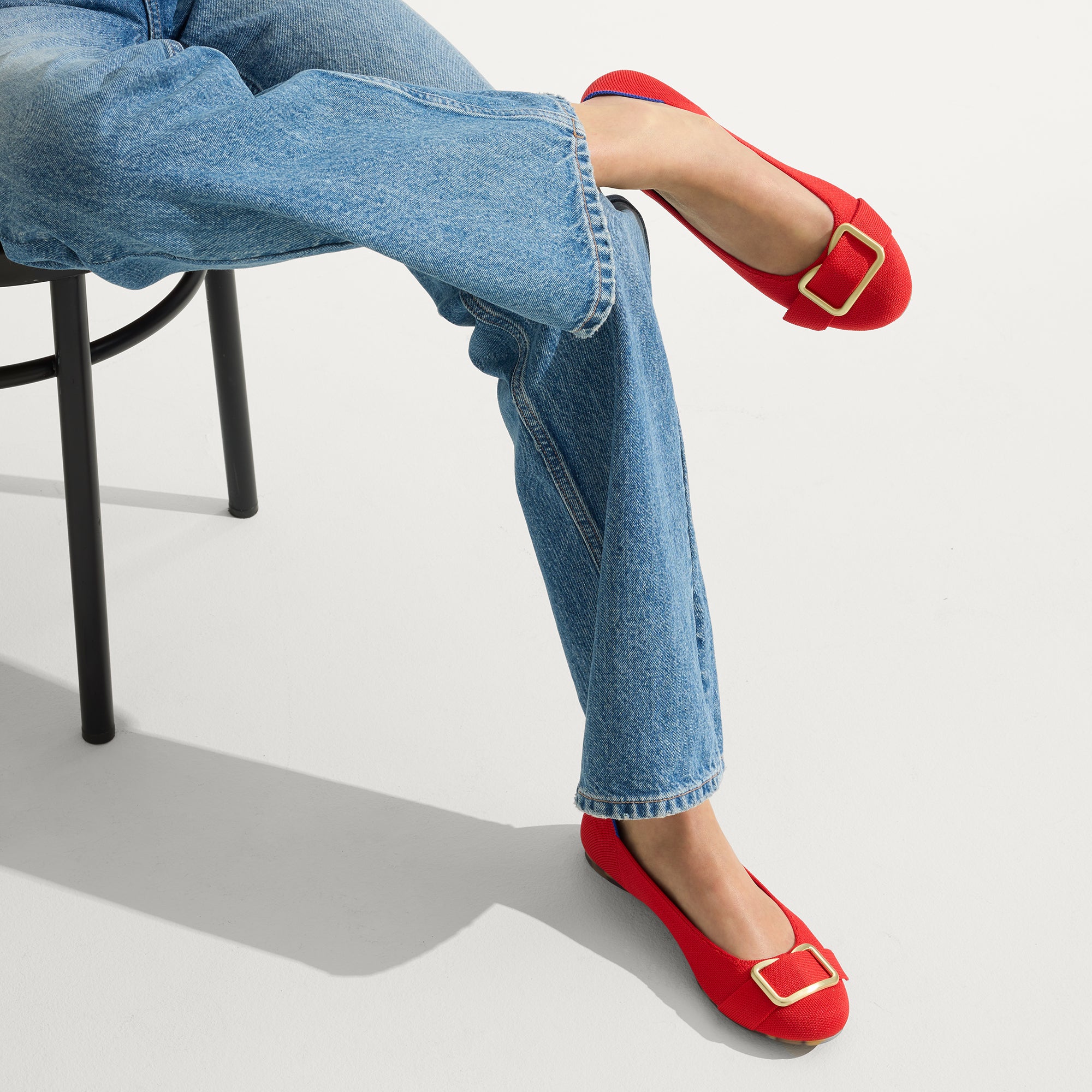 The Emblem Ballet Flat - Cardinal