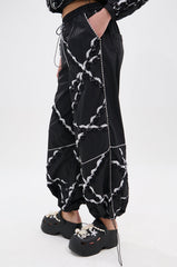 STRIKE OUT LACE TRIM JOGGER