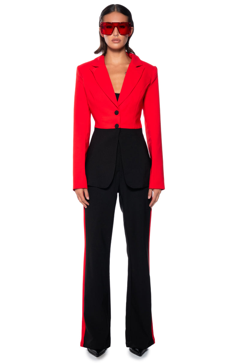 34TH STREET COLOR BLOCK BLAZER