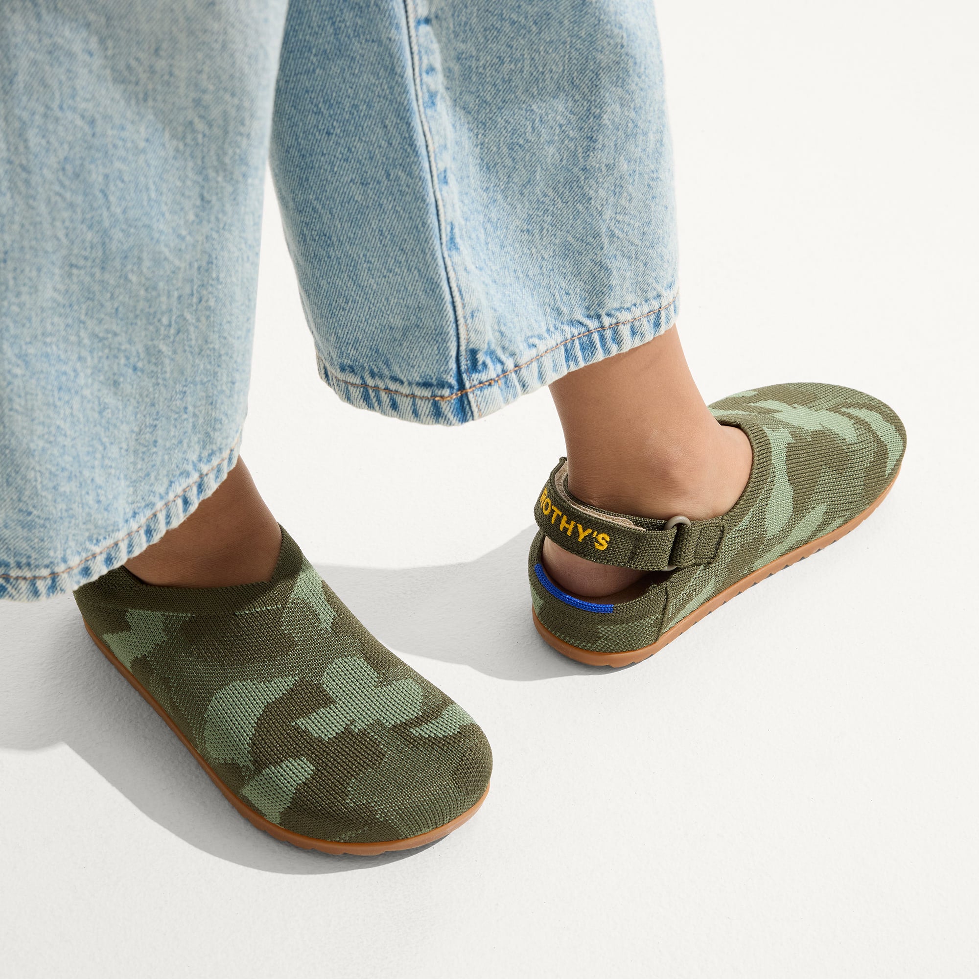 The Kids Clog - Green Camo