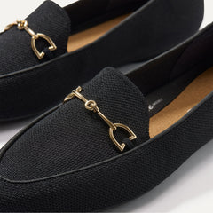 The Double Bit Loafer - Black