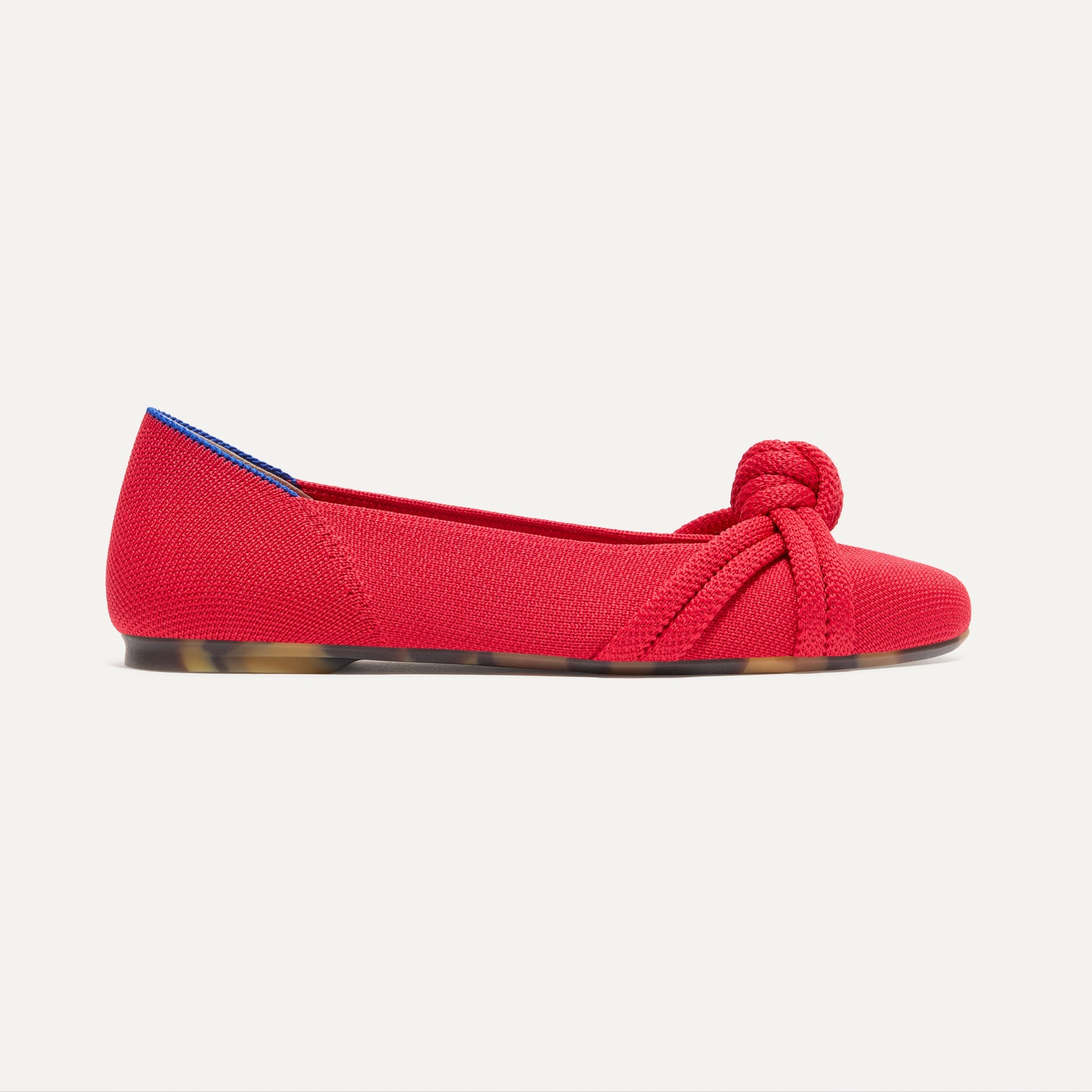 The Knot Ballet Flat - Lollipop Red