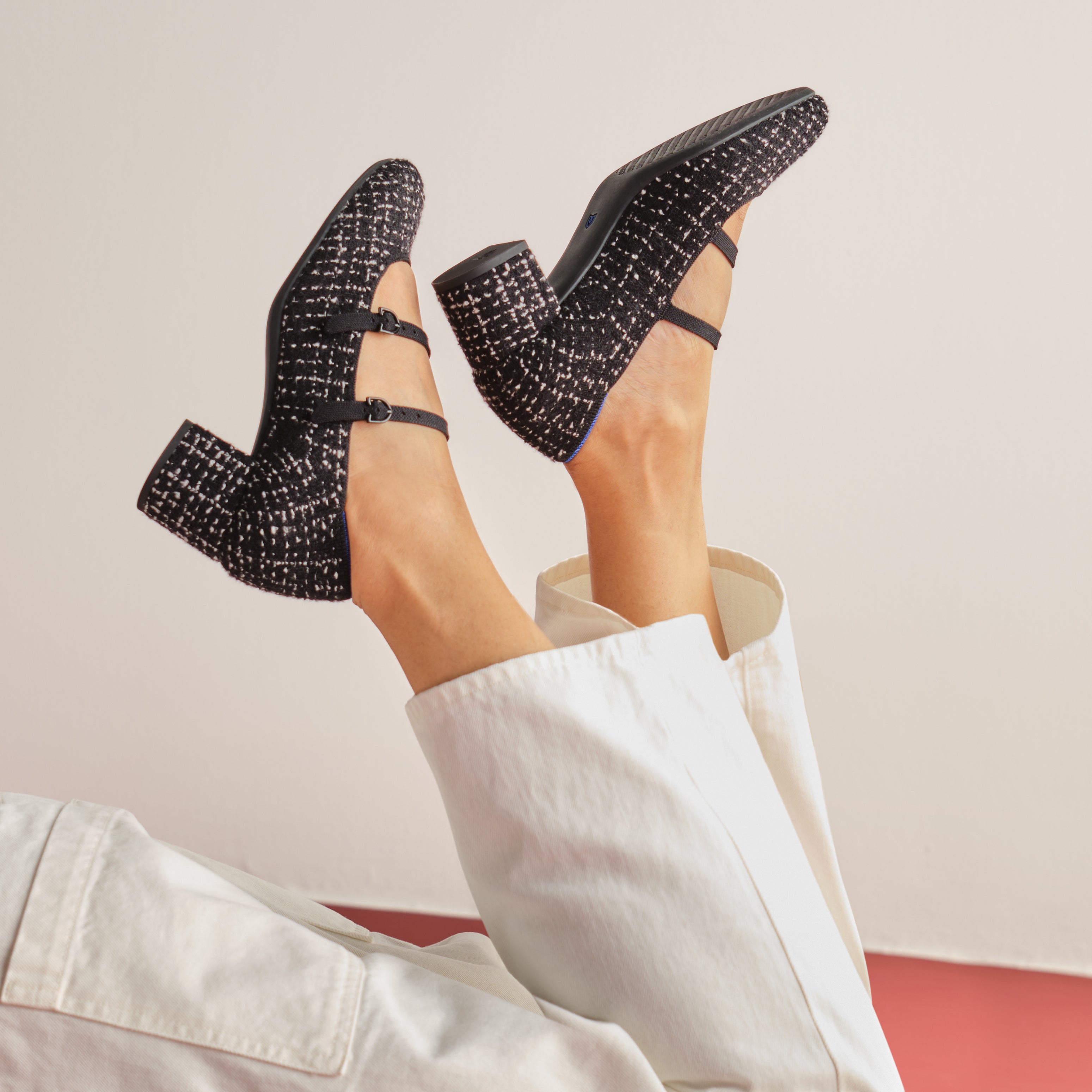 The Double Buckle Mary Jane Heel - Twilight Tweed