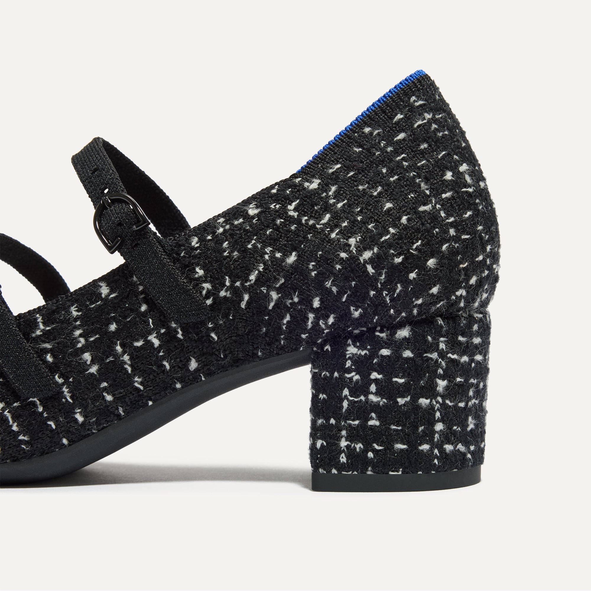 The Double Buckle Mary Jane Heel - Twilight Tweed