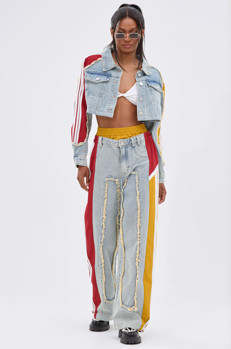 ALL AROUND THE WORLD AGAIN RELAXED FIT DENIM