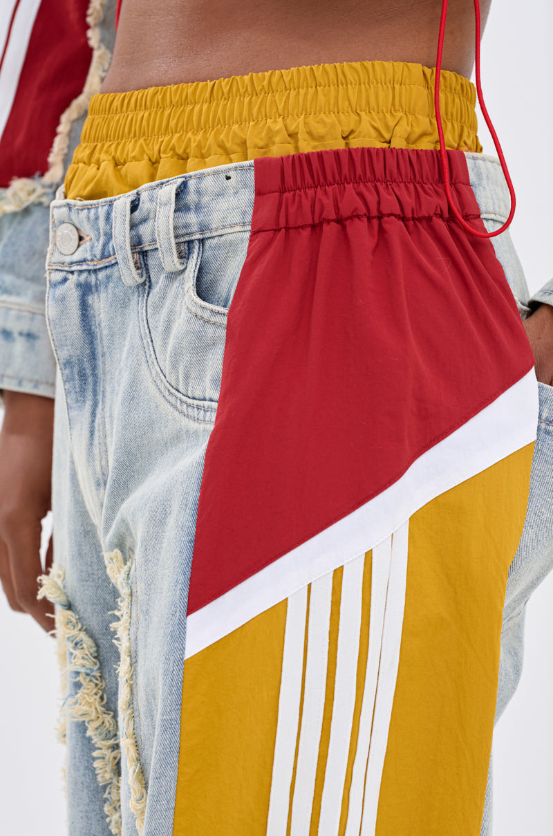 ALL AROUND THE WORLD AGAIN RELAXED FIT DENIM