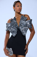 STAR OF THE SHOW MINI DRESS