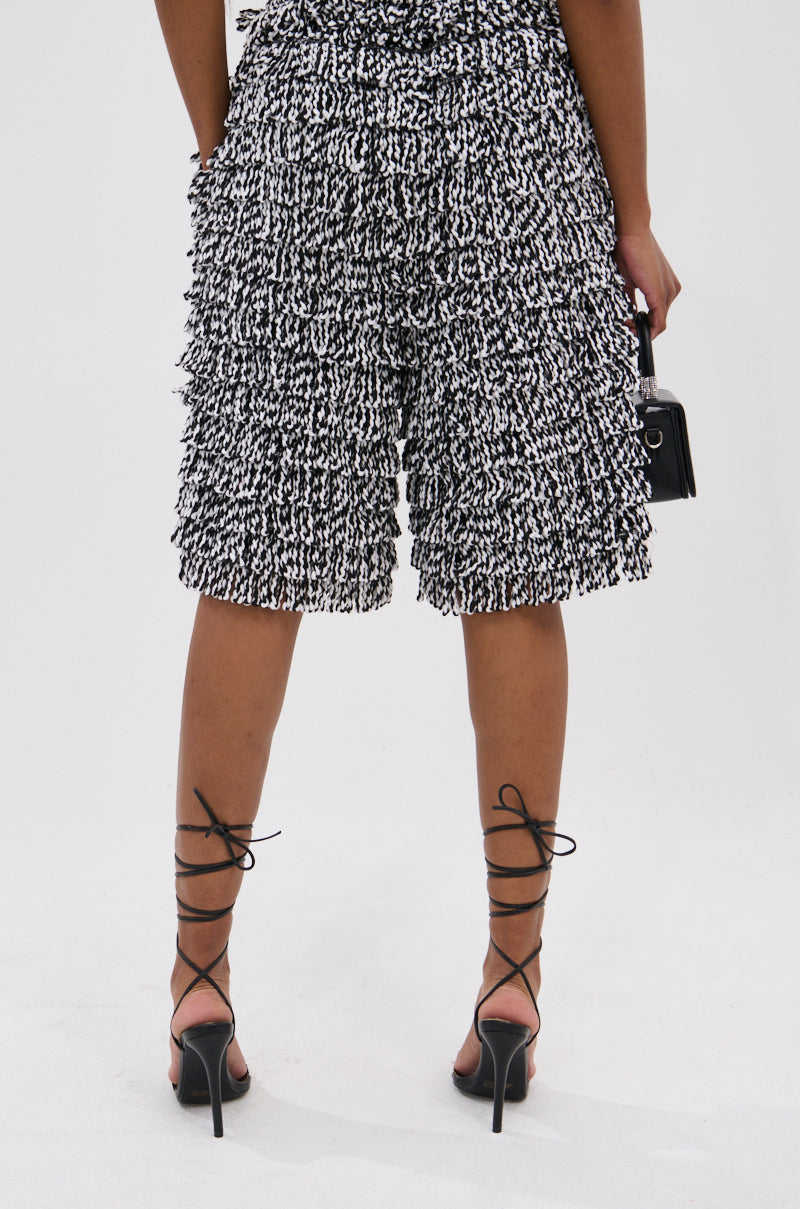 SHAGGY BERMUDA SHORT