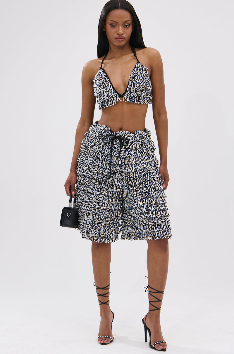 SHAGGY BRALETTE