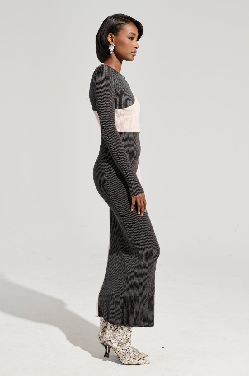TIME TO BALANCE MAXI DRESS