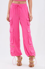 UP TO NO GOOD CARGO PANT IN PINK