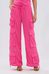 UP TO NO GOOD CARGO PANT IN PINK