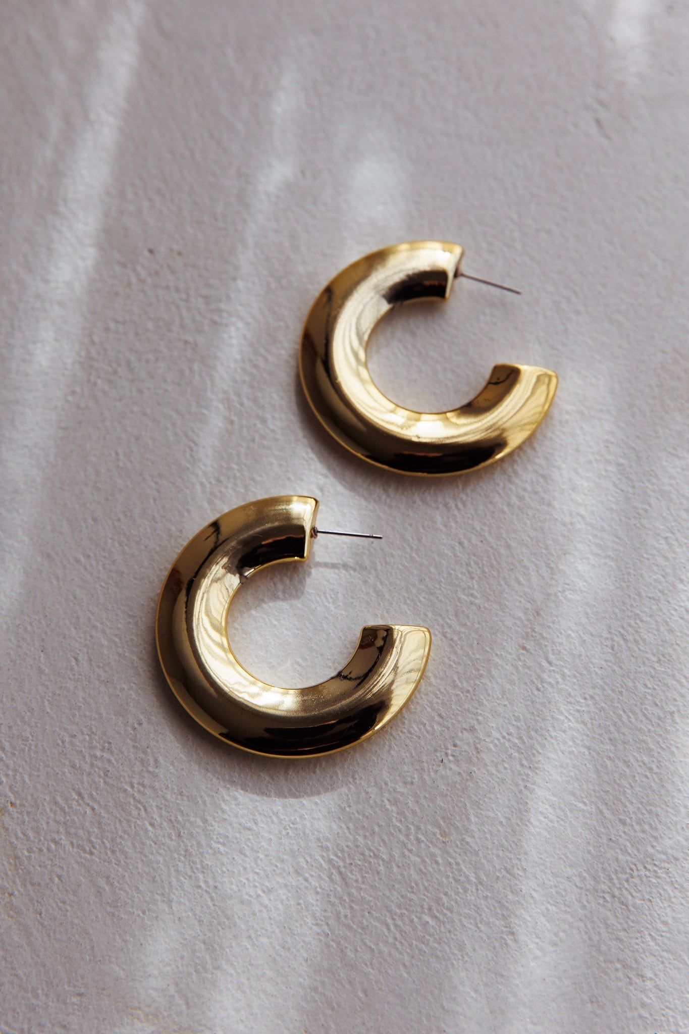 Hailie Chunky Hoops Gold