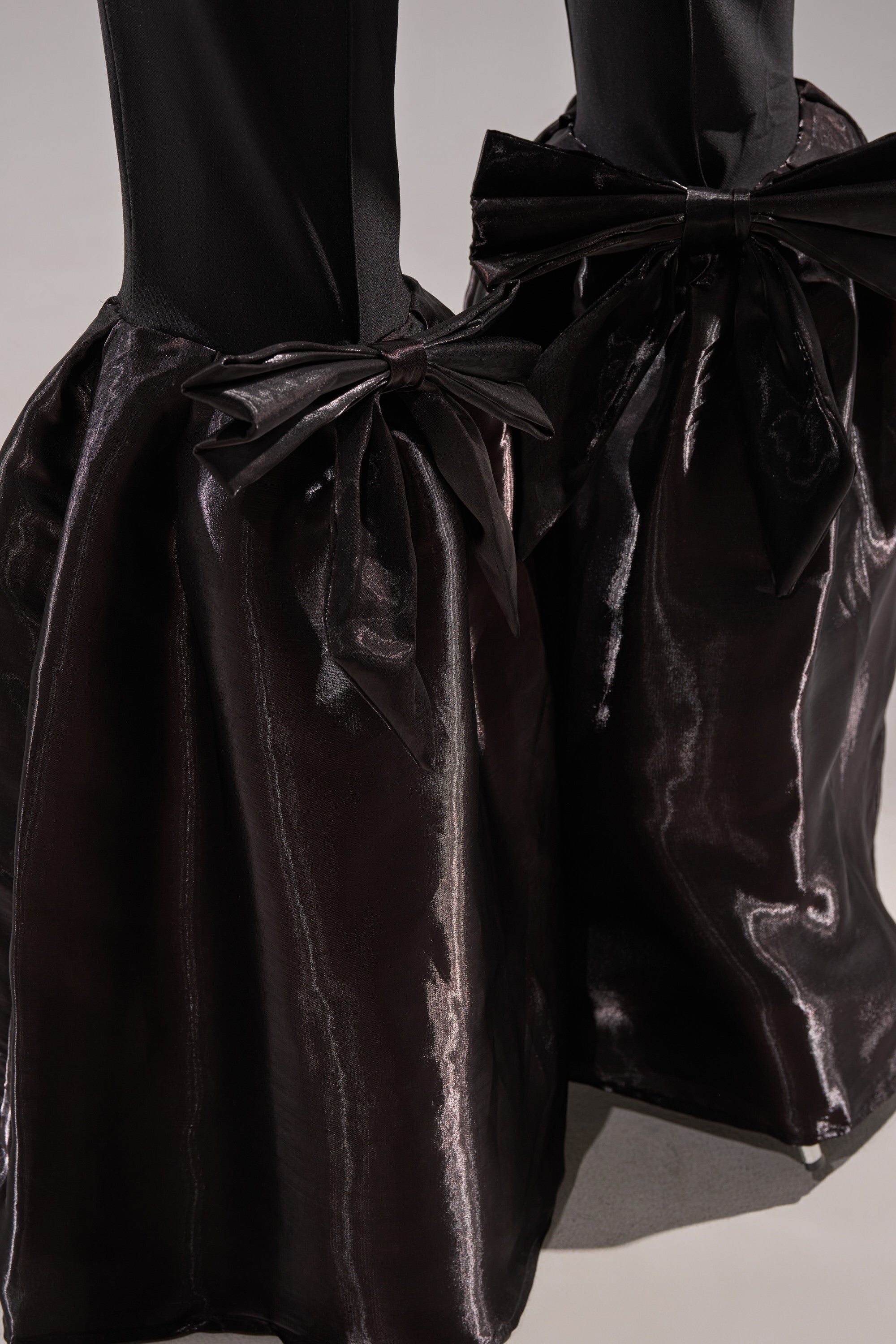 LILY TROUSER WITH BOW IN BLACK