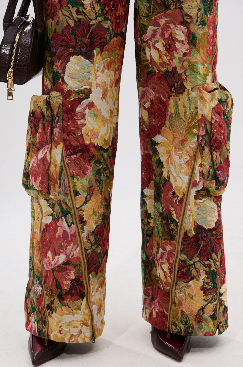 LILY BROCADE TROUSER