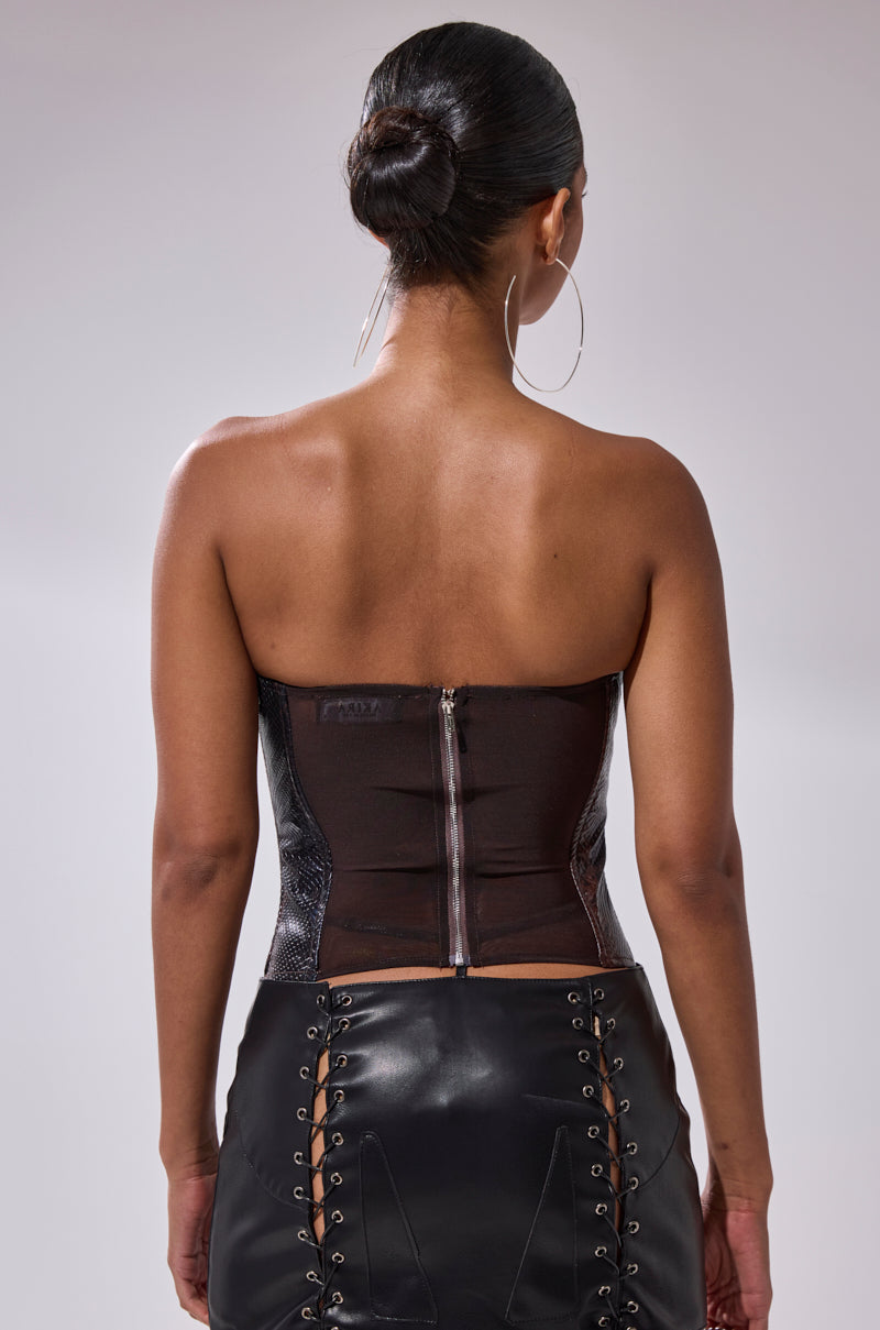 TIFFANY SNAKE CORSET