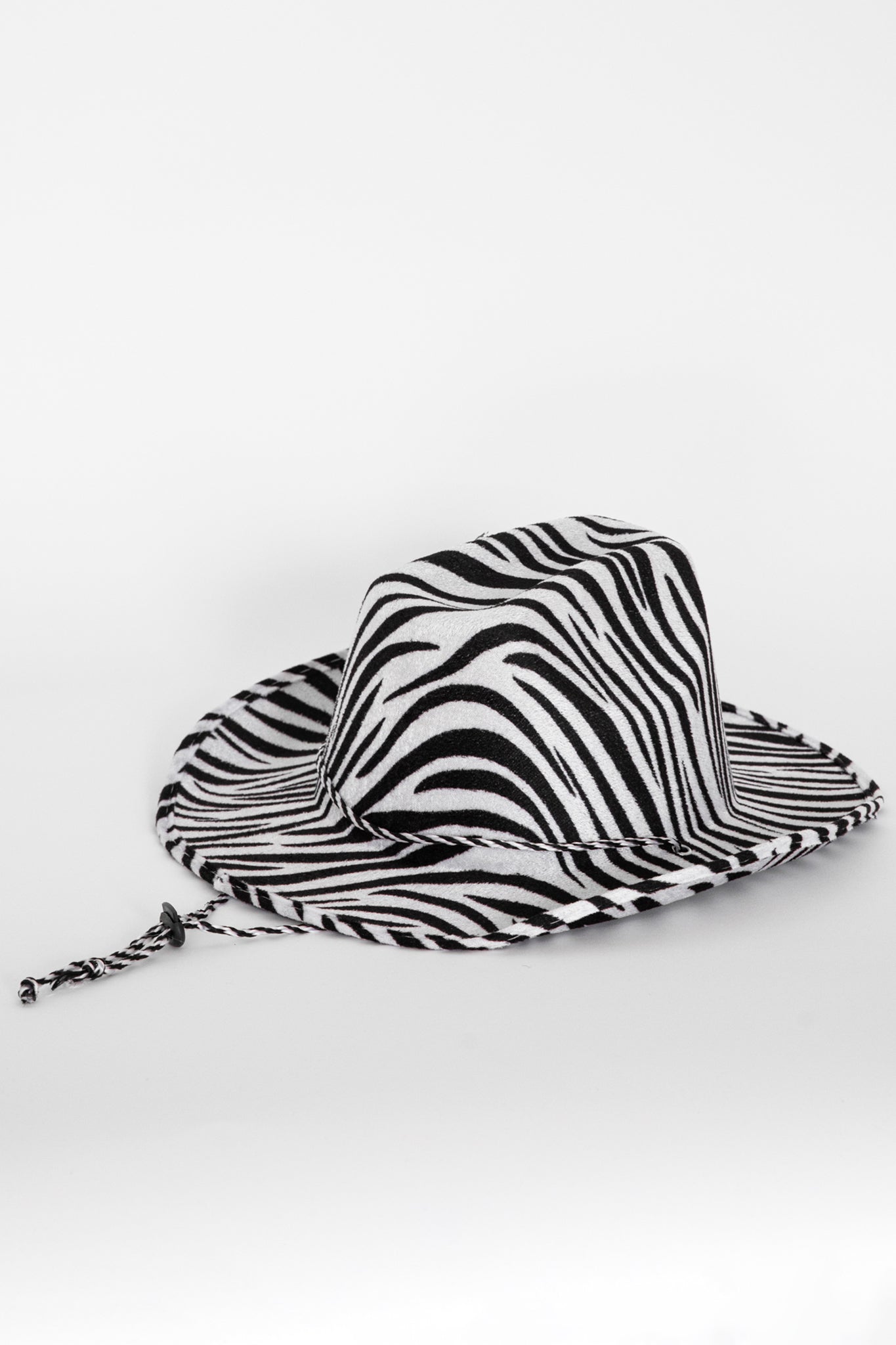 Zebra Print Cowboy Hat