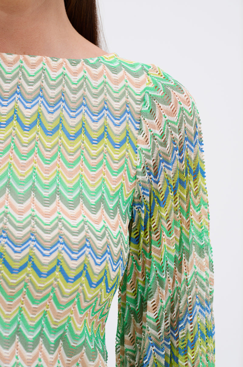 SUMMER TIME FINE PRINTED MINI DRESS