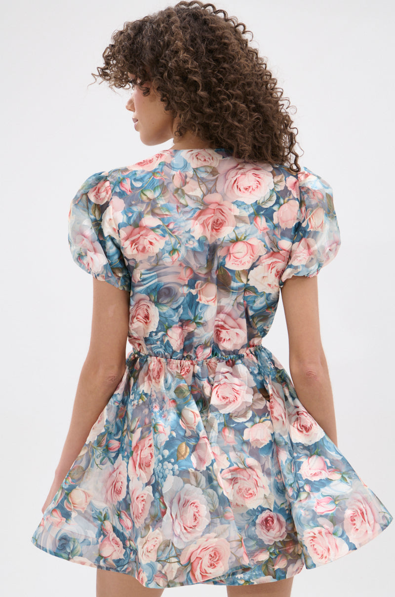 FLORALS IN SPRING? MINI DRESS