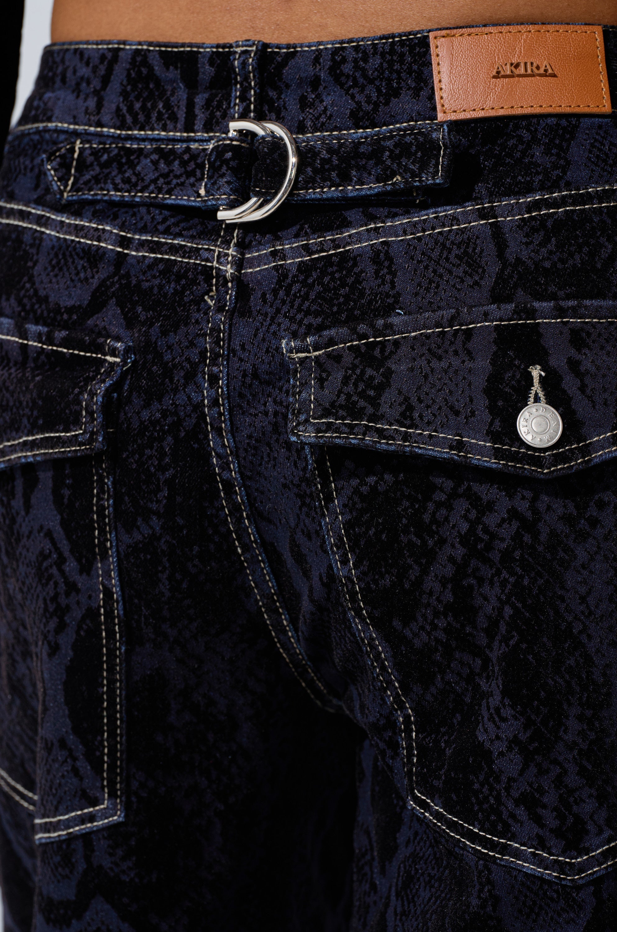FEELS LIKE MONEY DENIM BERMUDA SHORT