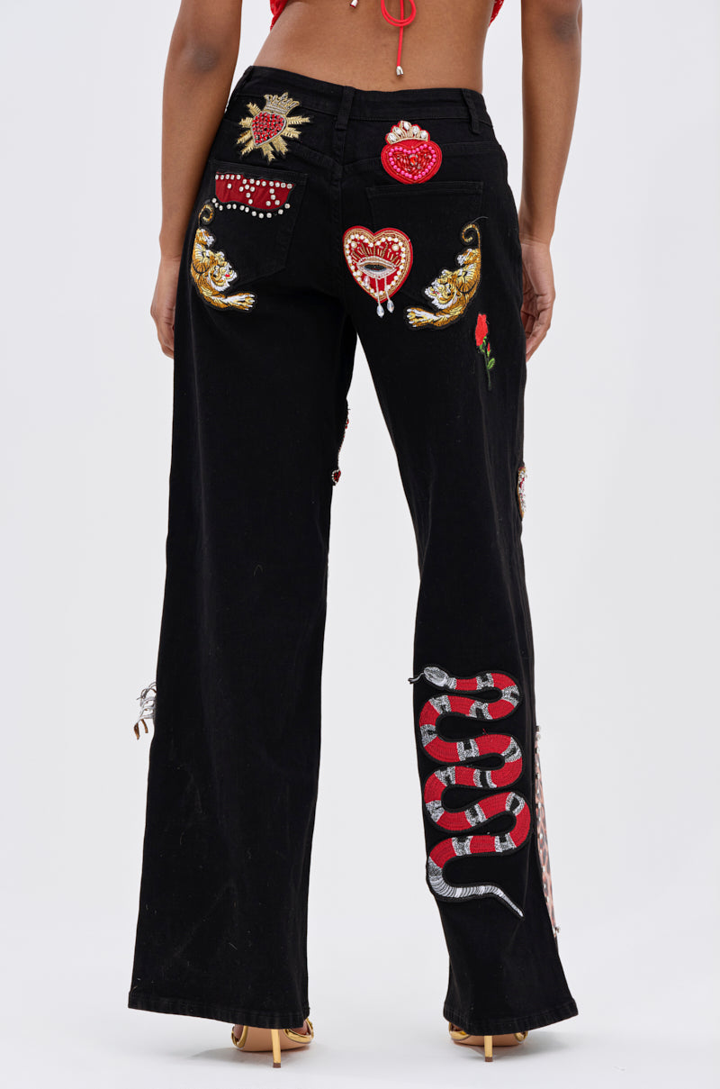 FIERCE DENIM PANT