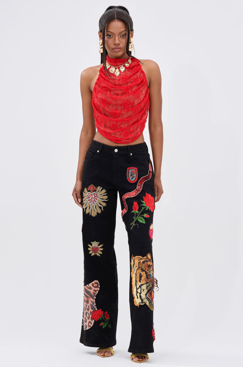 FIERCE DENIM PANT
