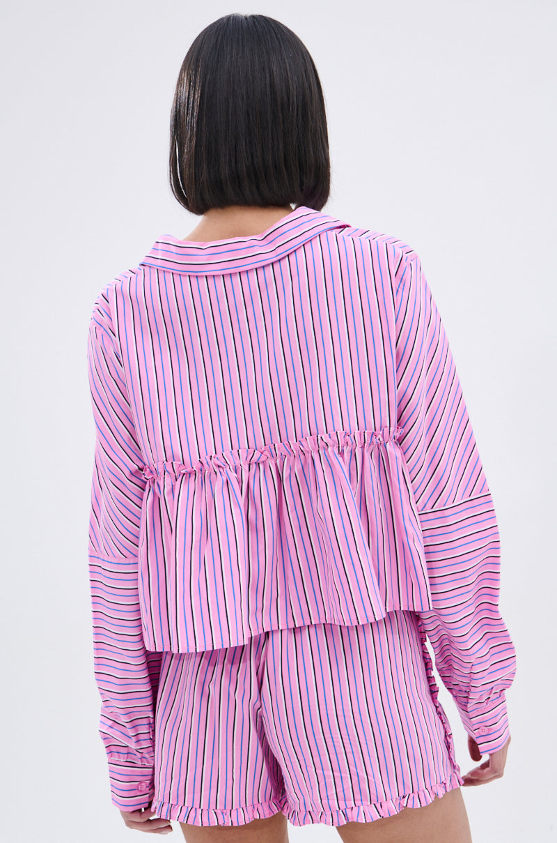 TAKE ME TO IBIZA TIE FRONT TOP