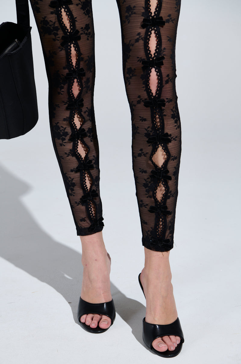 YOU WILL SEE LACE LEGGING