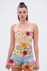 VIVI FLORAL CORSET