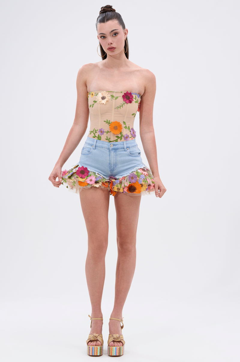VIVI FLORAL CORSET