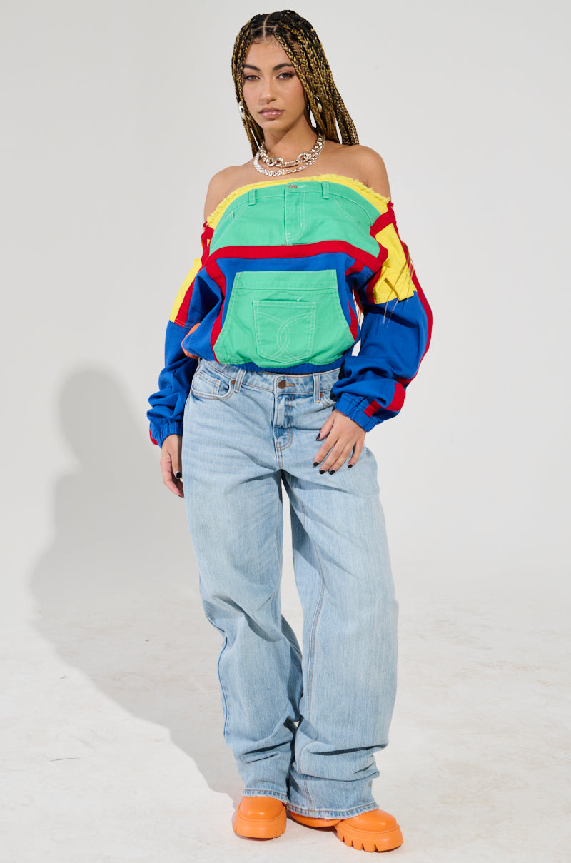 PATCH ME UP SWEATSHIRT