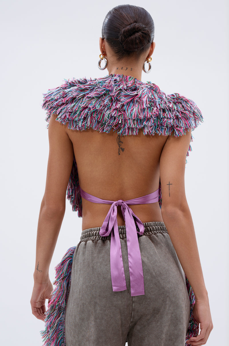 THE ONE FRINGE BLOUSE