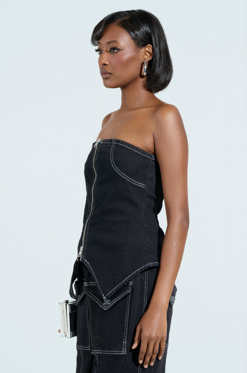 BOUNDLESS ZIP UP CORSET