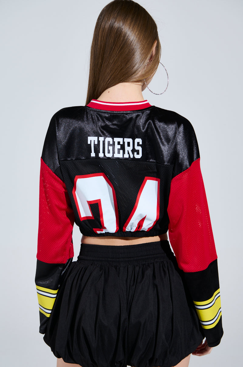 TIGERS CROP JERSEY