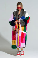 STUDIO 24 FAUX FUR COAT