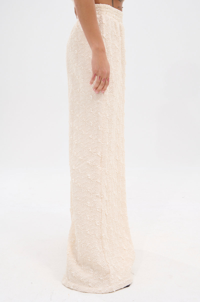 SYDNEY TEXTURED PALAZZO PANT